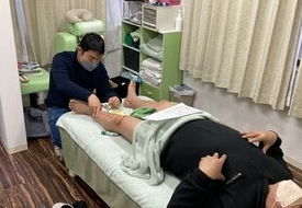 取穴　指圧マッサージ